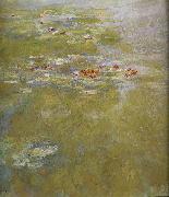 Claude Monet Detail from the Water Lily Pond Spain oil painting artist